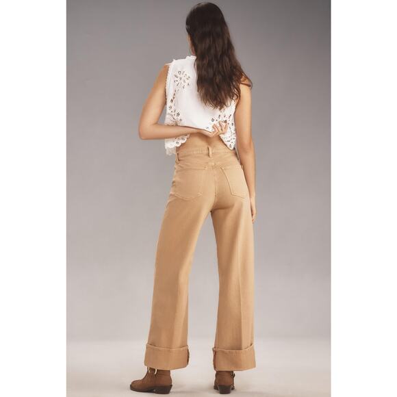 NWT Joe's Jeans Cuffed High-Rise Wide-Leg Jeans - 26 waist - Picture 4 of 5